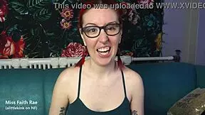 imagine a redhead goth girl dominating in a cuckold fantasy with humiliation