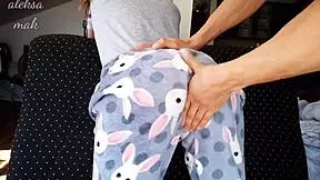 Does stepdaddy spank your ass hard before fingering your pussy?