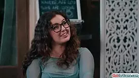 I'm Fucking My Tgirl College Girlfriend in Her Cafe