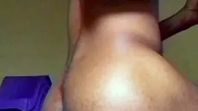 Lonely african man touches his cock and ass after naked dance 💃