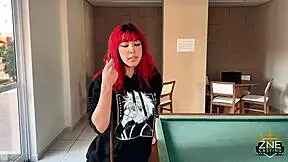 Zne casting introduces nana batatinha in a free scene featuring qrozne, exploring amateur roles and first-time experiences