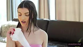 Sugar daddy leaves cum dumps cunt a dripping mess