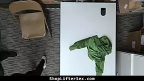 Dakota rain cooperates with lp officer during shoplifting encounter