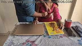 I brutally fucked the desi Indian bhabhi in the office