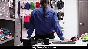 Shoplifting teen is willing to do favors for the mall officer