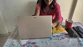 I brutally fucked the desi Indian bhabhi in the office