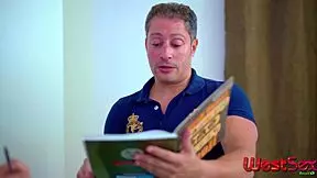 Teacher sticks his dick in a slutty student after class