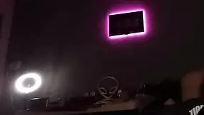 I left my stepsister alone and fucked her