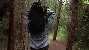 Girlfriend cheats with BBC in woods