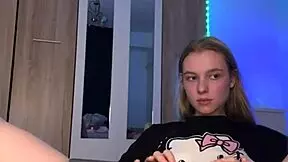 are you fingering that pink perfect pussy with a big dildo right now?