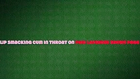 bombshell teen bimbo shows off face feet and pussy before getting extreme deepthroat facefuck