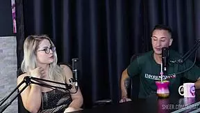 Hyoran Carvalho's Compilations In Sheer Red Lingerie