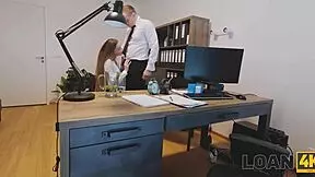 Loan4k Stanley Johnson Seduced Young Customer and Fucked Her in Office