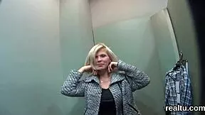 striking czech teen 18+ is seduced in the mall and fucked in pov