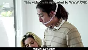 Tricked into a trap of free use sex with his stepsister and stepmom - momslave