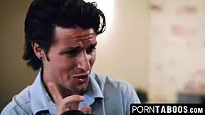 Busty Milf Katie Morgan Enjoys Doggystyle Fucking and Receives Hot Facial Creampie in Taboo Scene