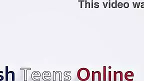 blonde student cheats on her pal