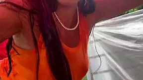 Busty Stepmother Fucks Old Gardener In Estate