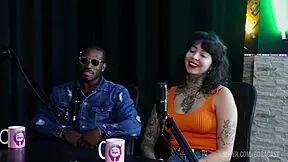 Hyoran Carvalho's Compilations In Sheer Red Lingerie