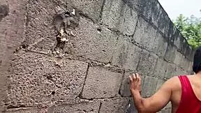 Busty Stepmother Fucks Old Gardener In Estate