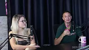 Hyoran Carvalho's Compilations In Sheer Red Lingerie