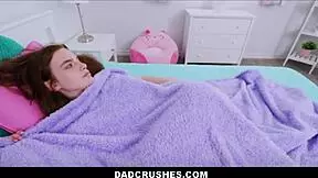 Skinny teen stepdaughter skips class and gets fucked by stepdad in POV with marina vaylor and jay rock