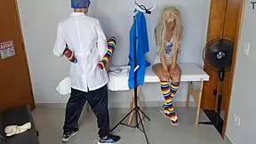 Doctor Fucks Two Step-Sisters During Medical Exam