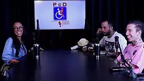 morena alice vasconcelos teases on the stripper pole, showing her big beautiful tits after admitting she turns bisexual when drunk