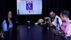 morena alice vasconcelos teases on the stripper pole, showing her big beautiful tits after admitting she turns bisexual when drunk