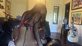 I am harmonie barzs having my first interracial casting with a big black cock