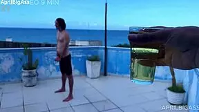 Two whores swallow piss and deep throat monster cocks without mercy