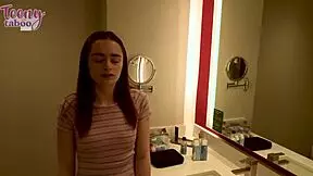 Stepdad Seth's taboo affair with Reese Robbins in a creampie clip.