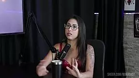 Sexy Girl Masturbates With Red Stockings Toys