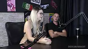 Sexy Girl Masturbates With Red Stockings Toys