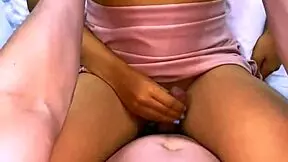 Chubby teen stepdaughter meets stepdad's best friend