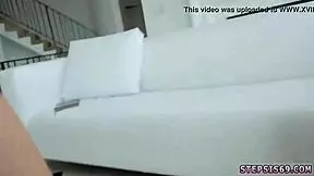 Teens fight emotionally for anal creampie outdoors