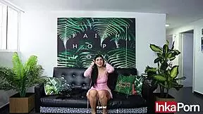 Shy Colombian Jessica shares her first anal feelings.