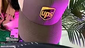 Brazilian Latina babe chokes on big black cock in sloppy POV deepthroat