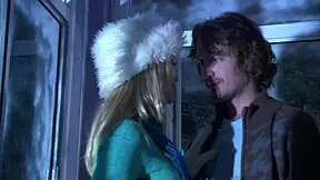 Hot Passionate Sex Of The Young Attractive Couple On The Cold December Evening!