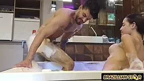 what happens when the stepfather takes the 18yo latina to the motel for massage?