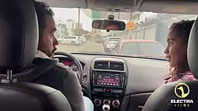 petite venezuelan transitions from street selling to naked cleaning