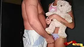 Hey, stepdaughter enjoys hot anal sex with stepfather