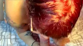 Beautiful Redhead Seduces Best Friend's Boyfriend with Huge Tits