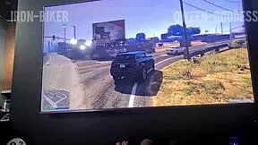 i bet with my stepbro on the video game and lost 😏