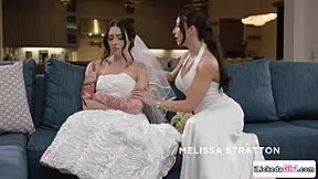 I trib with my busty milf girlfriend...