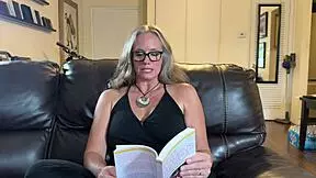 Nina Nite Reads For You In Uncensored Photoshoot.