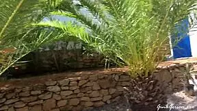 Ibiza Trip Clothes Ripped by Young Blonde Spanish Teen