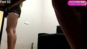 hidden camera - computer technician records his client dancing while repairing the computer-part 02 - sol megan fire