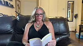 Nina Nite Reads For You In Uncensored Photoshoot.