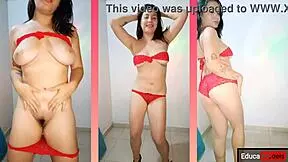 Lauxnow Striptease Teasing Perfect Tits Dancing In Heels.